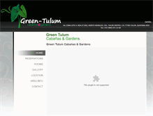 Tablet Screenshot of green-tulum.com